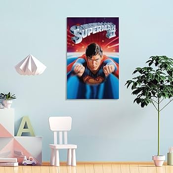 Amazon.co.jp: 映画ポスター スーパーマン ポスター 装飾画